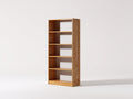 Librerie-legno ingegnerizzato-80x30x175 cm-legno naturale-scandinavo minimalista