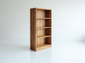 Librerie-legno ingegnerizzato-75x28x165 cm-legno naturale-scandinavo minimalista